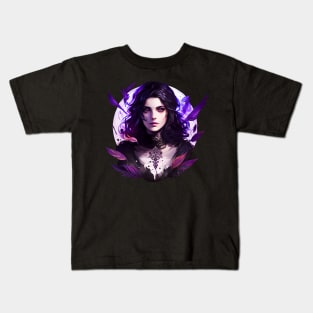 Anime Yennefer based on Books Kids T-Shirt